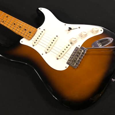 Fender Stratocaster Japan 2000 - Tobacco sunburst 2 tone image 3