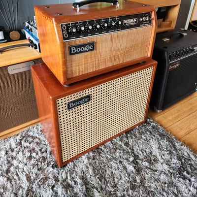 Mesa/Boogie Mark IIB (Original Amp) Mahogany Custom-Made Head & Cabinet – Mesa Footswitch, EV Black Shadow Speaker image 6