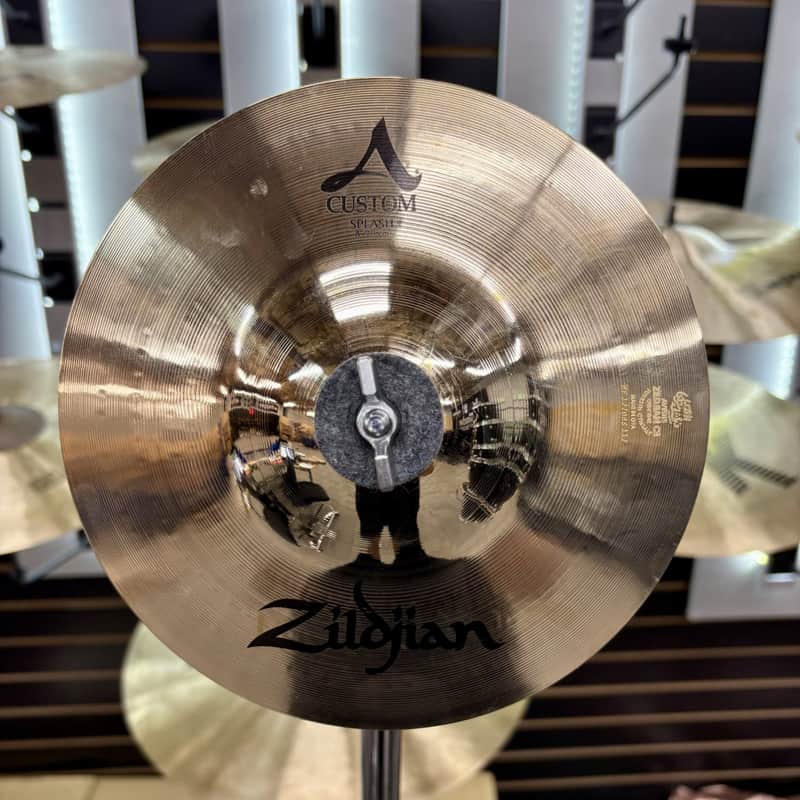 ZILDJIAN A20540 8" A CUSTOM SPLASH 152g - FLOOR MODEL image 1