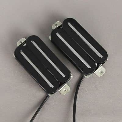 Guitar Neck and Bridge Double Blades Humbucker Pickups Set image 1