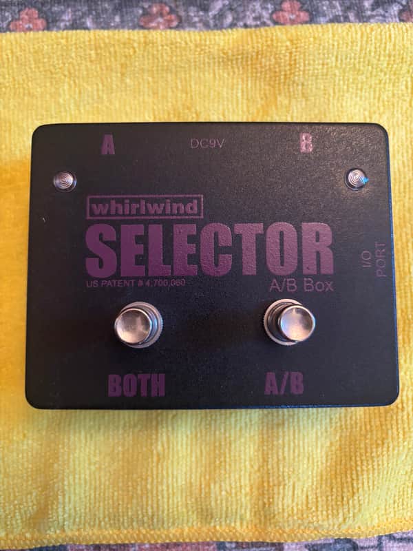 Whirlwind Selector A/B Box 2010s - Black image 1