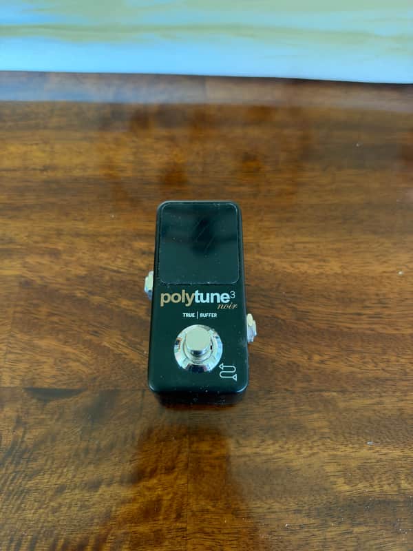 TC Electronic Polytune 3 Noir Mini Polyphonic Tuning Pedal 2019 - Present Black