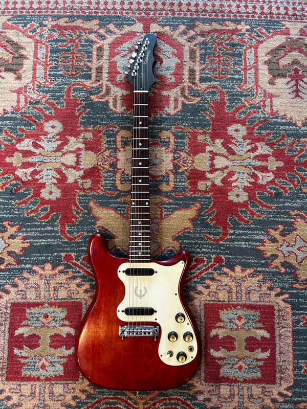 Epiphone Olympic Double 1965 - Cherry image 1