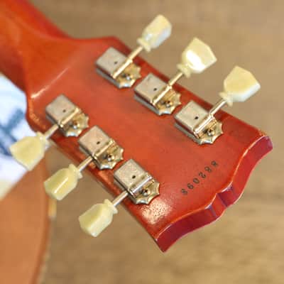 2008 Gibson Custom Shop Les Paul R8 1958 Historic Reissue Electric Guitar Iced Tea Burst + HSC COA image 20