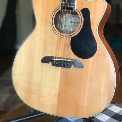 Alvarez AG60CE natural beautiful with B-band SYS550 under saddle transducer image 1