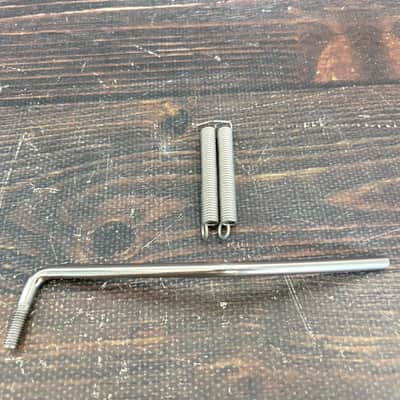 80s Floyd Rose Made in Germany Tremolo Bridge Chrome image 11