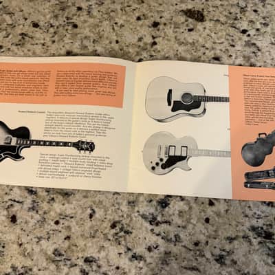 Gibson Look Ahead To Gibson Brochure 70s Howard Roberts gospel L6-S Les Paul signature Guitar & Bass image 2