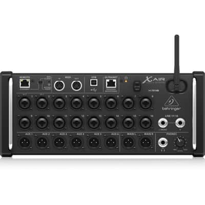 Behringer XR18 X Air | 18-Channel 12-Bus Digital Mixer | WiFi Control with USB Interface image 1