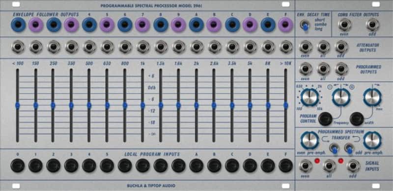 TIPTOP AUDIO BUCHLA 296T PROGRAMMABLE SPECTRAL PROCESSOR : BRAND NEW :  [DETROIT MODULAR] image 1
