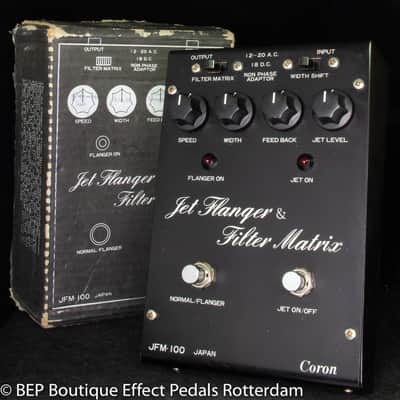 Coron JFM-100 Jet Flanger & Filter Matrix 1981 Japan with SAD1024 Reticon BBD image 1