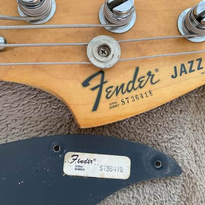 1977 78 Fender Jazz Bass w/OHSC, strap, owner's manual, warranty card image 18
