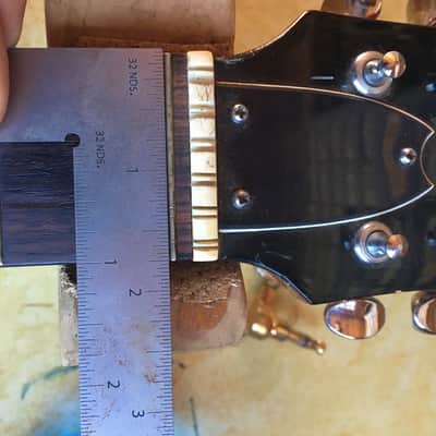 Epiphone 12 string neck Mahogany stained maple image 9