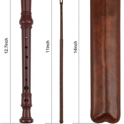 Recorder 8 Hole Treble Flute Descant Flauta Soprano Recorder Professional Clarinet image 2