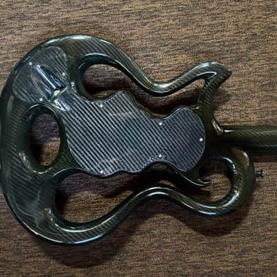 Handmade Carbon Fiber Electric w/Seymour Duncan Hot Rails image 6