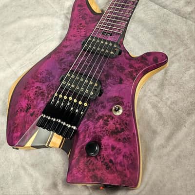 Valravn Huginn 7 2023 Purple Burl Neck-thru image 9