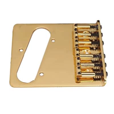 Top Load Gold Guitar Telecaster Tele Style Bridge image 6