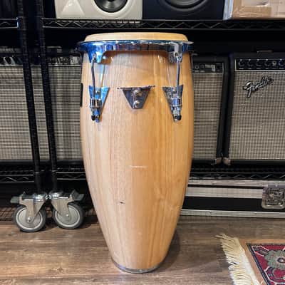 Latin Percussion LPA646-AW Aspire Series 10/11" Conga Set with Stand, Black Hardware 2010s - Natural image 14