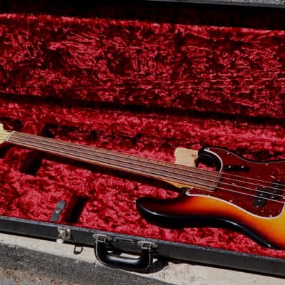 Fender American Original 2021 P Bass - Sun Burst image 1
