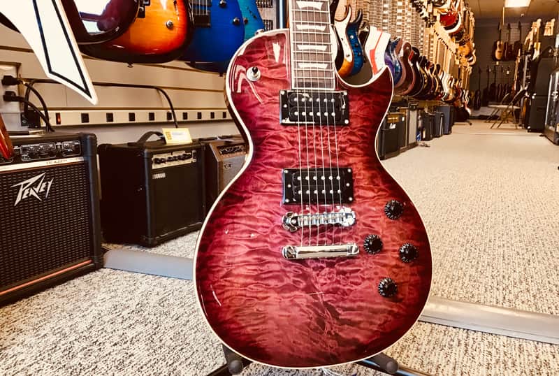 Zemaitis Z22 QQTPB Z Series Electric GuitarsPurple image 1
