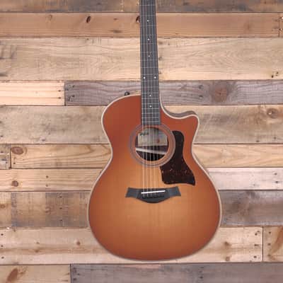 Taylor 414ce Studio Special Edition Acoustic/Electric Guitar Honeyburst w/ Case image 4