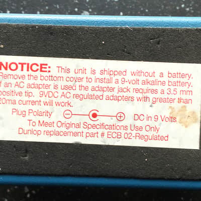 MXR M103 Script Blue Box Reissue image 2
