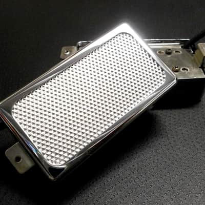 Q pickups Open chrome cover SILVER FOIL humbucker SET PAF Custom Shop Fits Gibson Epi Greco Ibanez image 2