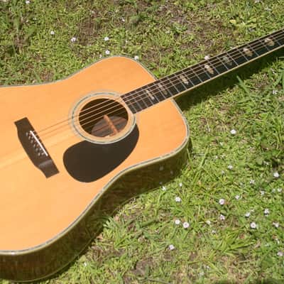 1976 Yairi YW800 Brazilian Rosewood Jacaranda Japan Vintage - Natural+Vintage Hard Case image 19
