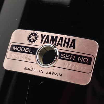 14"x12” Yamaha TT914RF Recording Custom Rack Tom Piano Black Lacquer JAPAN image 2