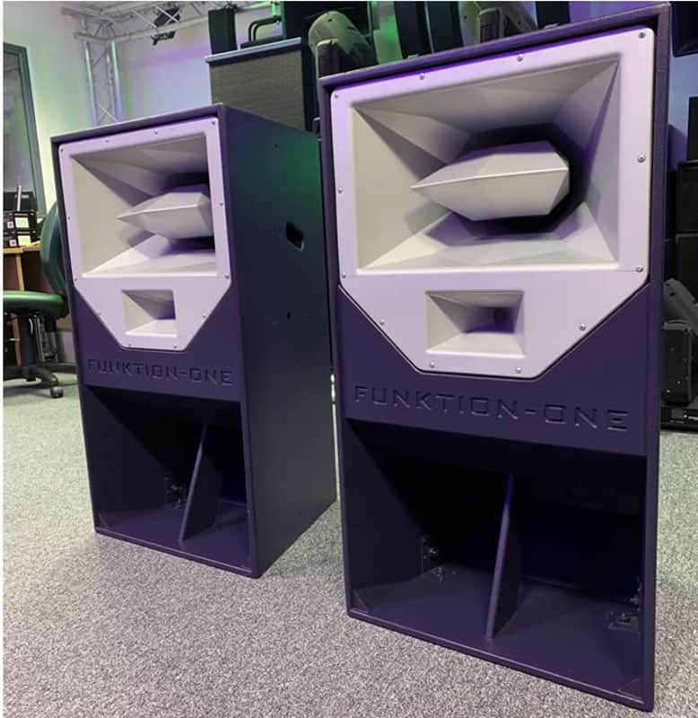 Pair Funktion One Res 2 Loudspeakers Mk2 (Excellent Condition) image 1