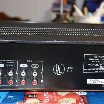 Restored Pioneer GR-560 7 Band Graphic Equalizer (9) with box/user manual image 13