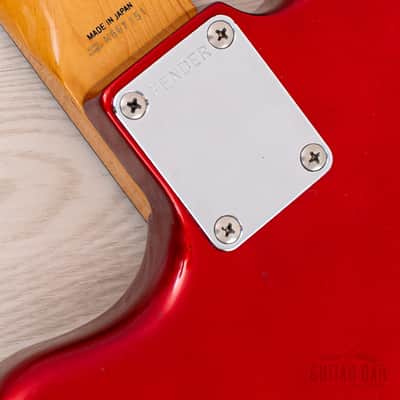 1986 Fender Jaguar '62 Vintage Reissue JG66-75 Candy Apple Red First-Year, Japan MIJ Fujigen image 16
