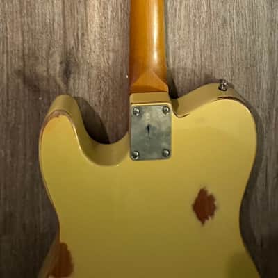 Big River “Moses” T-Style • Aged Butterscotch Nitro • Roasted Maple Neck • A5 Vintage 50’s P/U’s image 16