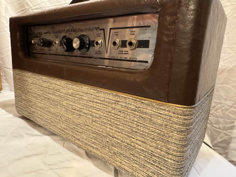 Vintage 1960's Supro Reverberation Vintage Tube Spring Reverb image 1