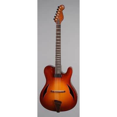 Tim Bram Sunburst Mahogany Tribute Archtop (Display Guitar/Never Previously Owned) Authorized Dealer image 13