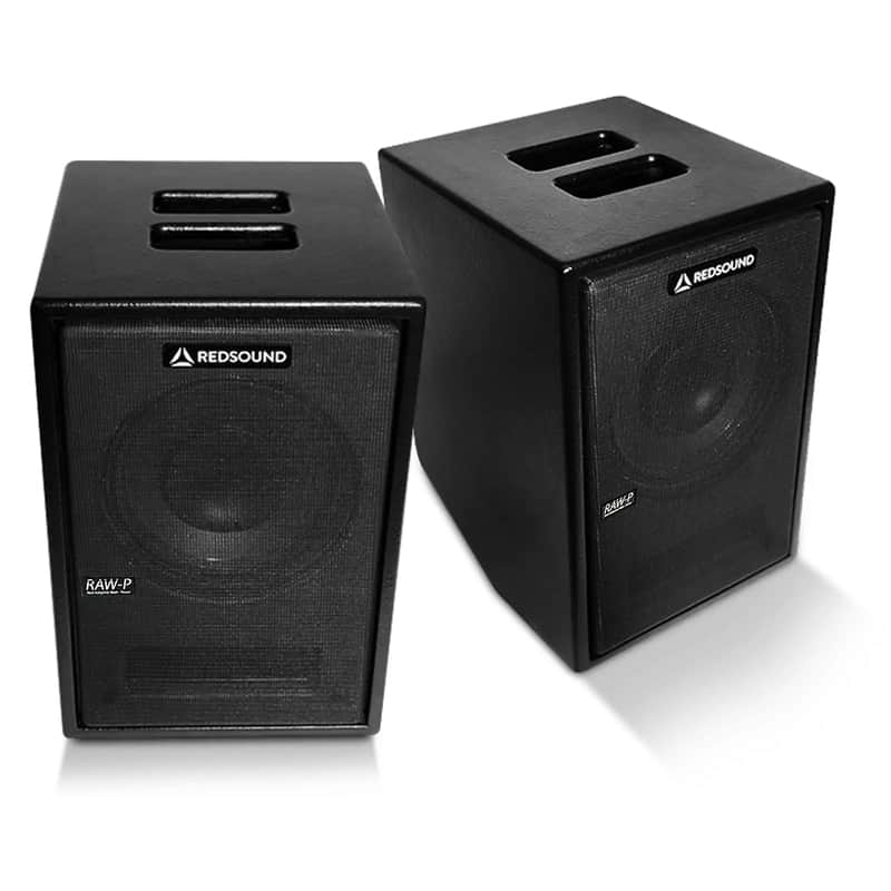 Red Sound Elis 8 Stereo Bundle FR/FR Speaker Cabinets Black image 1
