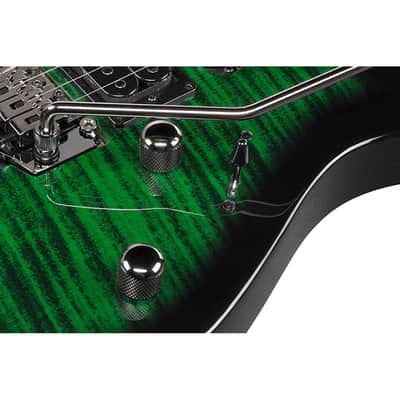 Ibanez Kiko Loureiro Signature KIKOSP3 Guitar - Trans Emerald Burst image 11