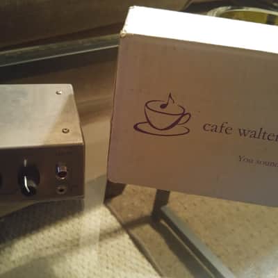 Cafe Walter Bass Preamp Practice Amp HA-1A Brushed Aluminum image 1