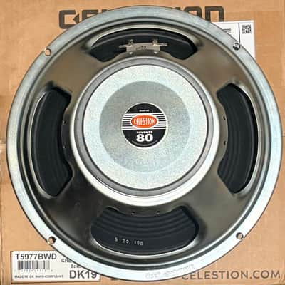 Celestion G12P-80 Seventy 80 12" 80-Watt 8ohm Guitar Amp Speaker 2020s - Silver image 1