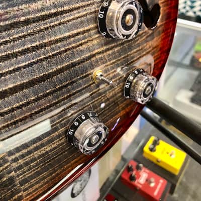 Paul Reed Smith PRS Hollowbody II Piezo 10 Top Charcoal Cherry Burst image 13