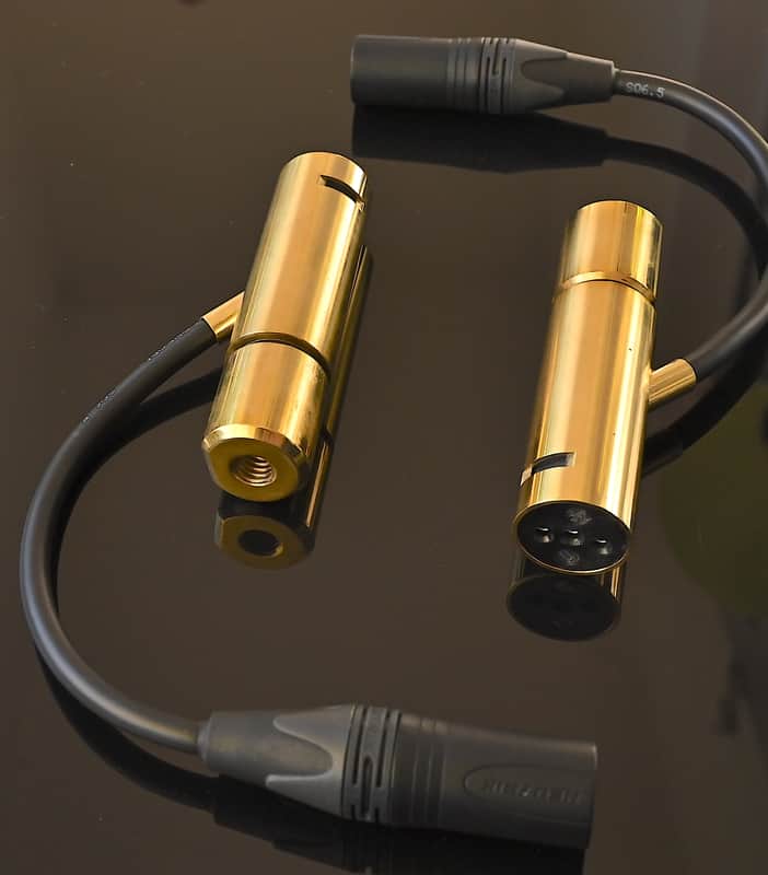 Coles 4072/XLR (x2) Anti-Vibration STAND MOUNT Adapters for 4038 Microphones *NEW* image 1