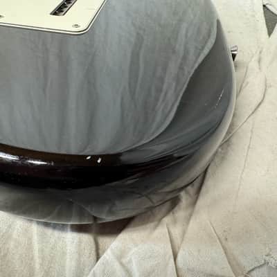 Fender American Standard Stratocaster Guitar with Case 2012 - Black / Maple neck imagen 18