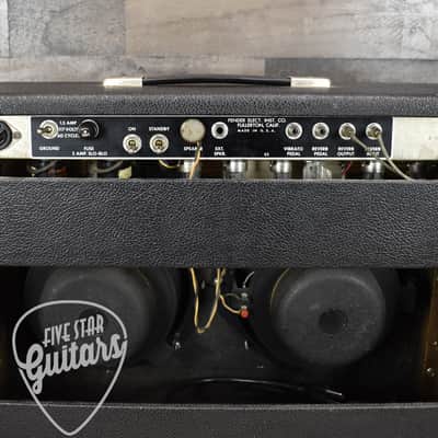 Pre-Owned 1965 Fender Vibrolux Reverb Model AA864 with Flightcase - LOCAL PICKUP ONLY image 5