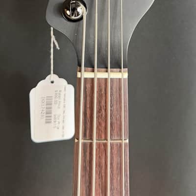 Yamaha BB734A Broad Bass 4-String Bass Guitar Translucent Matte Black w/ Gig Bag (281) image 9
