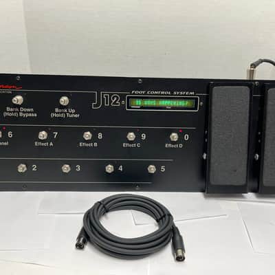 JOHNSON MILLENNIUM MILLENIUM J 12 J12 MIDI MULTI EFFECT FOOT AMP CONTROL Controller PEDAL Stereo One Fifty JM 150 JM250 250 JM150 Amp Amplifier also works with Digitech 2112 2101 Valve FX 00011191 Oct 02 image 6