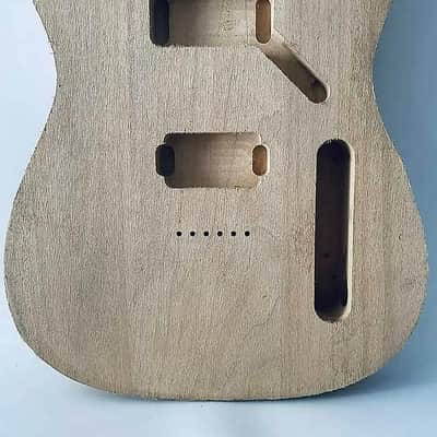 Harley Benton Roasted Maple Tele Style Guitar Neck with Poplar Wood Body image 4