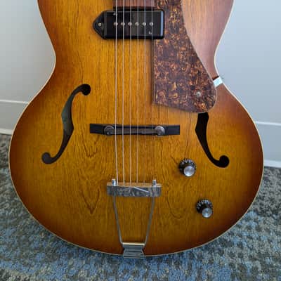 CUSTOM DUAL SOURCE! - Godin 5th Avenue Kingpin 2010s w/ Blender Pedal image 2