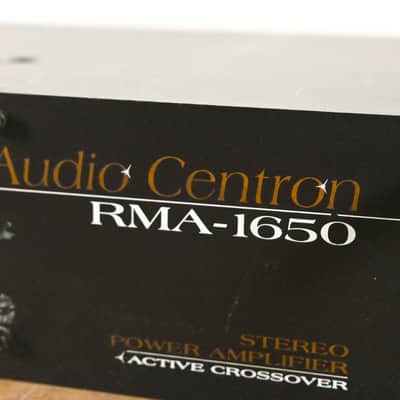 Audio-Centron RMA-1650 1300W Stereo Power Amplifier CG0124G image 5