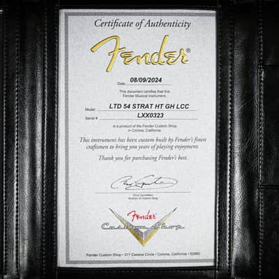 Fender Custom Shop Limited Edition 1954 Hardtail Stratocaster DLX Closet Classic- Dirty White Blonde (LXX0323) image 6