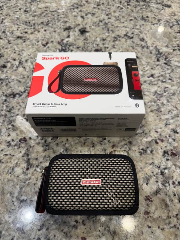 Positive Grid Spark GO Wireless Digital Modeling Guitar Practice Amp 2023 - Present - Black image 1