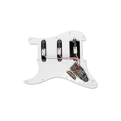 EMG KH20 Kirk Hammett Active Pickup Set and Wired Pickguard, Pearl White with Black Knobs image 2